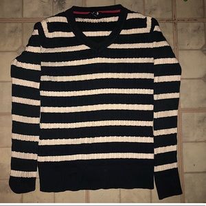 Nautica , v-neck knit-sweater